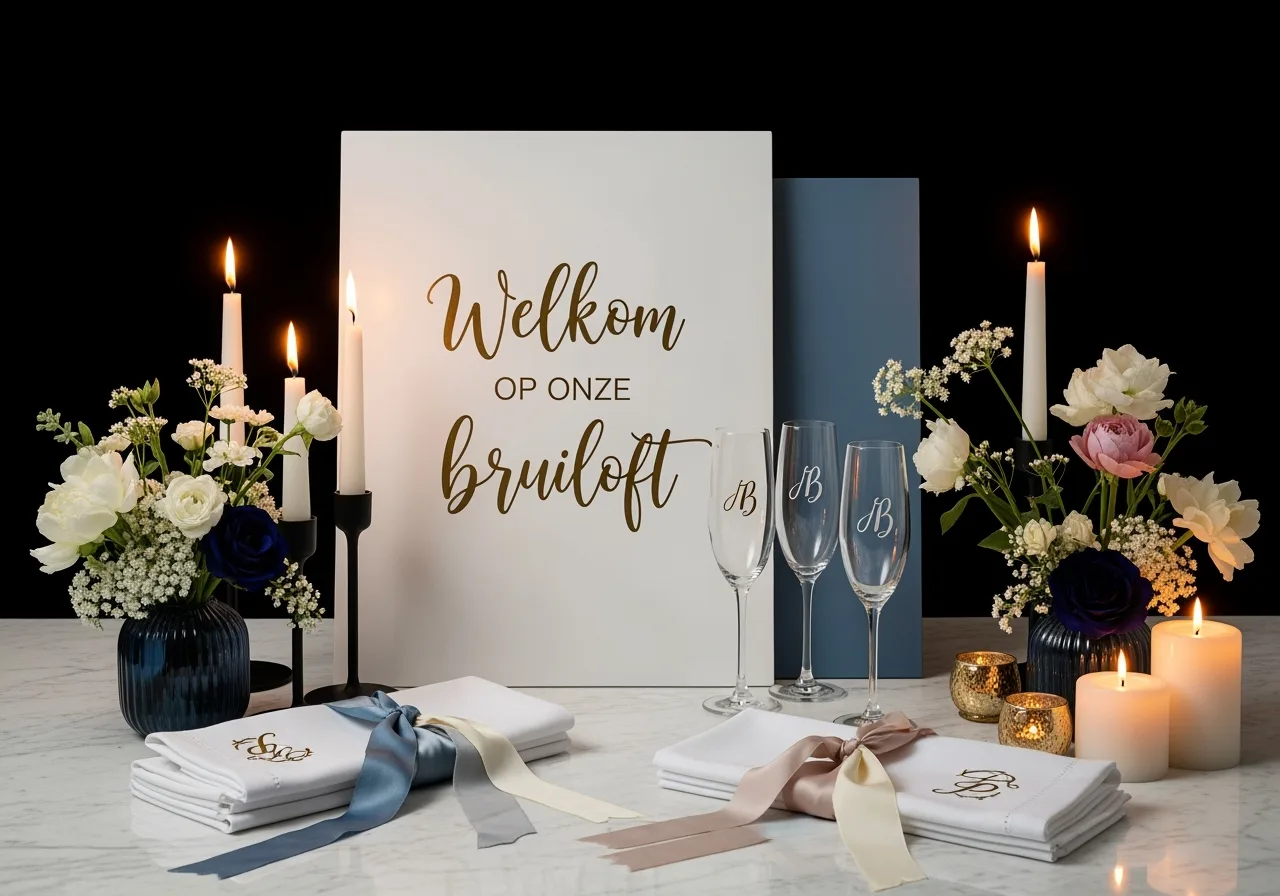 decoratie extra bruiloftsdiensten